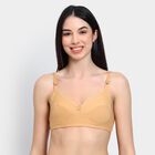 Ladies' Non-Padded Bra, Khaki, small image number null